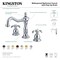 Kingston Brass KS1977TX 8" Widespread Bathroom Faucet, Brushed Brass KS1977TX - alternate 2